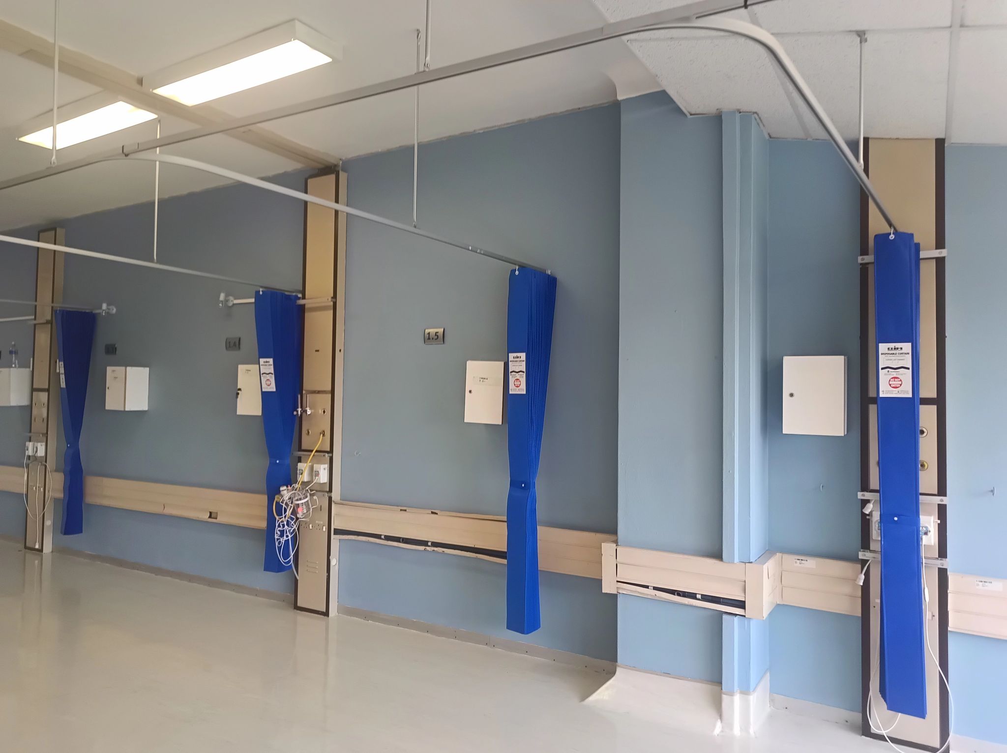 Loại bỏ rèm cửa một lần nâng cao tiêu chuẩn vệ sinh tại các cơ sở chăm sóc sức khỏe châu Phi: thứ ba cung cấp cổ phần Cài đặt thành công