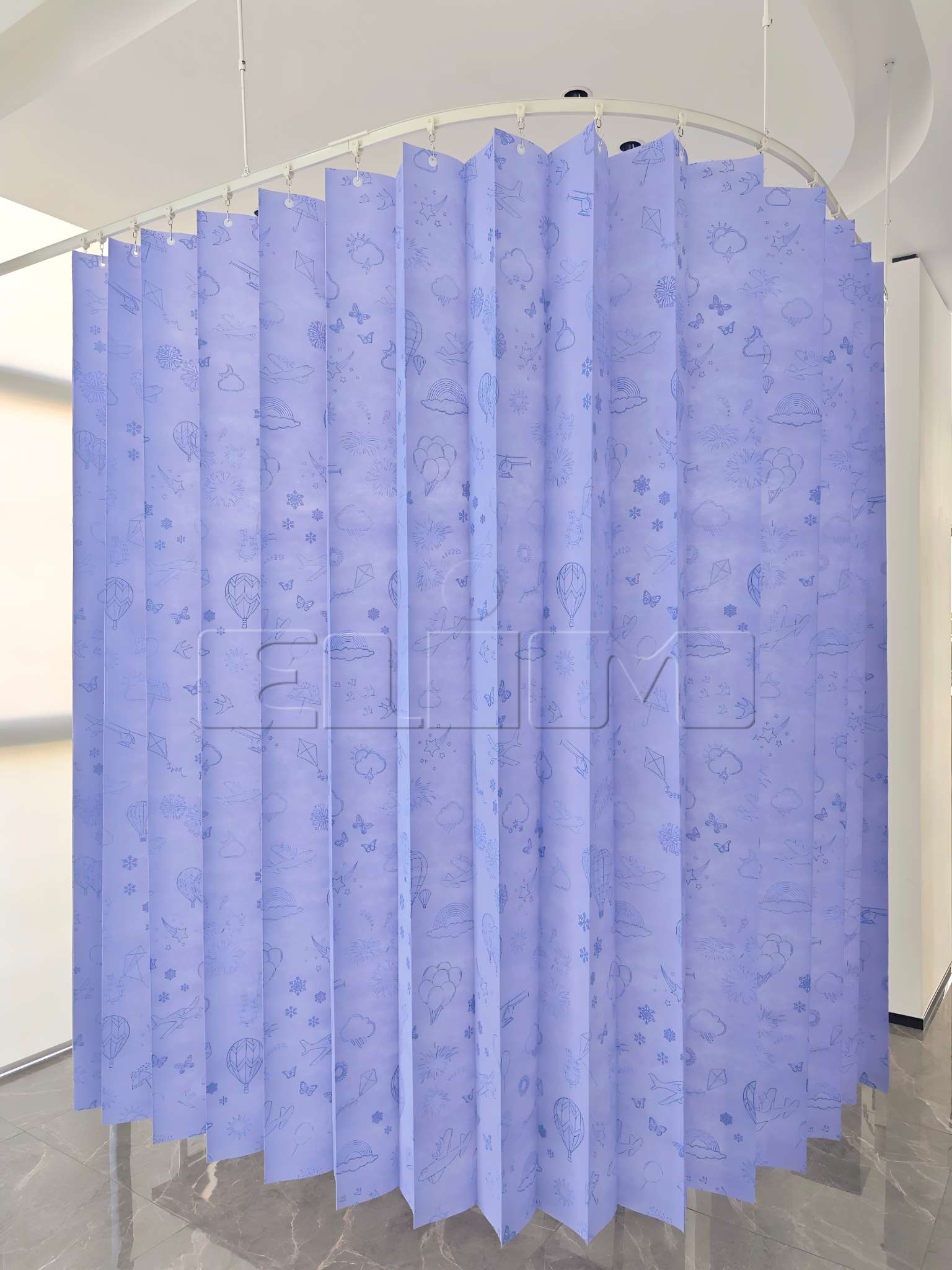 Rèm ngăn có thể tái chế dùng một lần