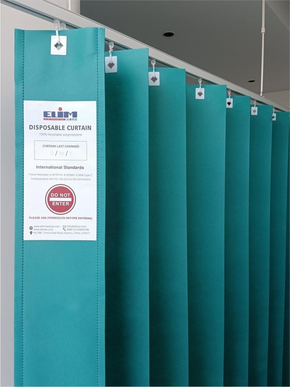Elim rèm y tế kháng khuẩn